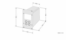 4 channels, 1200-5e-10 mbar, for Smartline transducers with 0-10 V output, USB interface