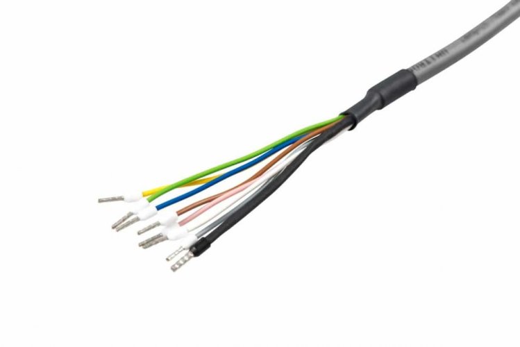 Measuring cable IP54, 6m, for Smartline transducers with open ends