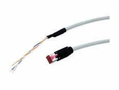Measuring cable, 2m, for Analogline RJ45/FCC68, shielded with open ends  (for SP363MV)