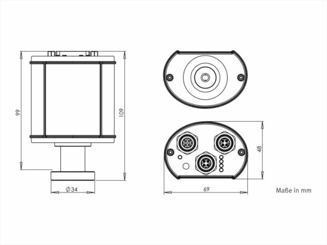 Pirani, 1000-1e-4 mbar, metal sealed,DN16CF, EtherCAT