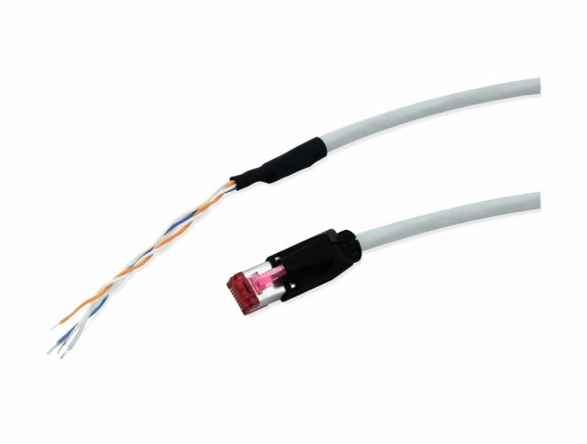 Measuring cable, 6m, for Analogline RJ45/FCC68, shielded with open ends  (for SP363MV)