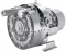 double stage blower EG series, 3 ph (1,5 kW, 47 m3/h; -370/650 mbar, G 1 1/4")